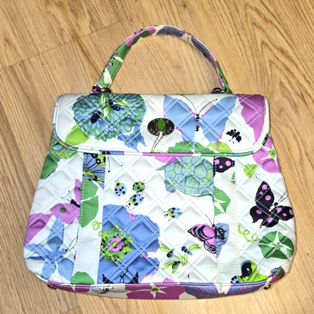 Vera Bradley Quilted Purse - Picture 1 of 4